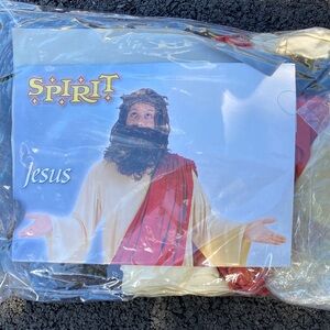 Spirit Jesus Costume with Red and White Accents